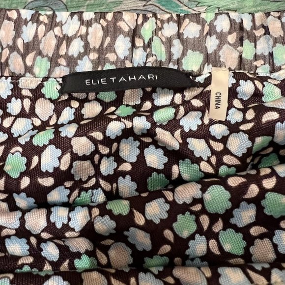 Vintage Eli Tahari Strapless Silk Top with matching Short Pancho - Picture 12 of 12